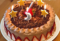 #豆果10周年生日快乐#巧克力应季水果蛋糕的做法
