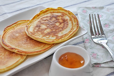 橄榄油热松饼