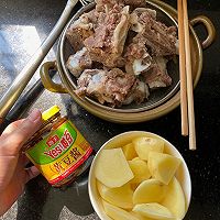 黄豆酱焖牛排骨的做法图解3