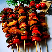 彩色韩式烤肉串‼️美味诱人的做法图解9