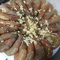 蒜蓉粉丝蒸大虾的做法图解4