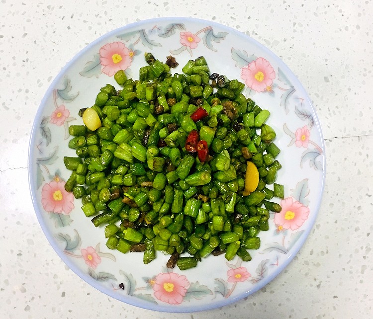 肉沫豆角的做法
