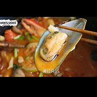 10分钟速食！泰式蓝龙虾冬阴功海鲜汤的做法图解10