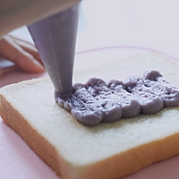 芋泥肉松三明治的做法图解13