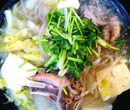 #流感季饮食攻略#砂锅腔骨熬白菜冻豆腐粉条的做法