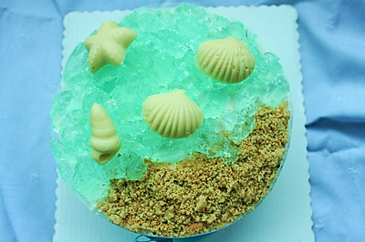 梦幻海洋（酸奶慕斯蛋糕）