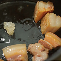 百叶结红烧肉的做法图解4