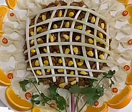 美食盘饰：向日葵的做法
