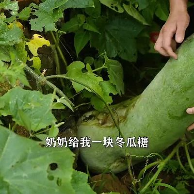 清甜爽口冬瓜糖，90后童年零食