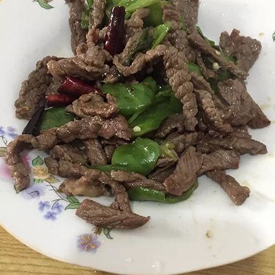 尖椒牛肉