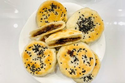 花生红糖千层小酥饼|电饼铛版
