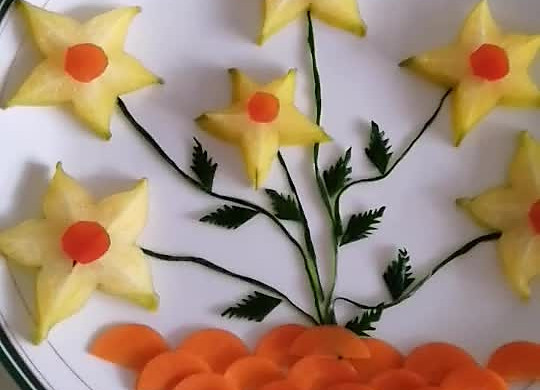 蔬菜拼盘：星星之花