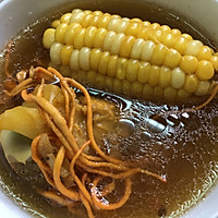 虫草玉米排骨汤的做法图解2