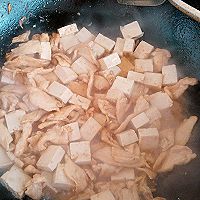 豆腐炒肉的做法图解5