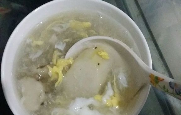 山药薯丸鸡蛋甜汤“潮汕薯丸”的做法