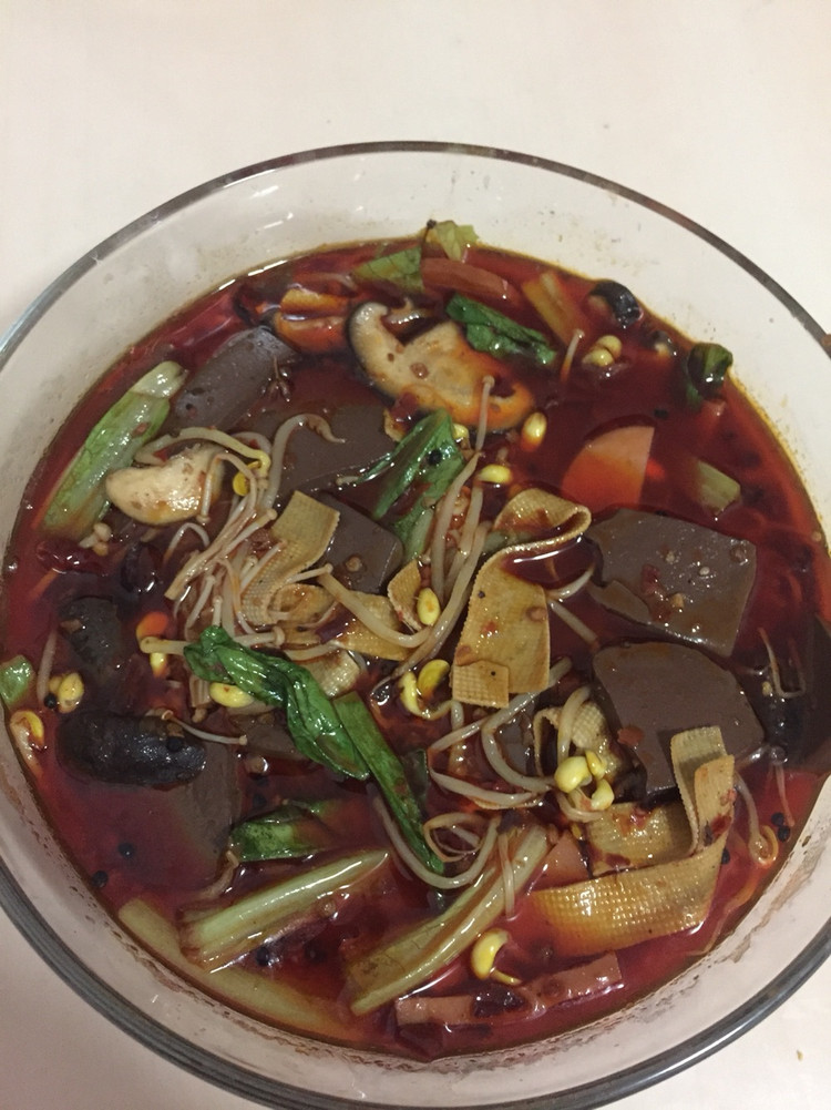 毛血旺的做法