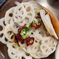 爽口呛拌藕片的做法图解4