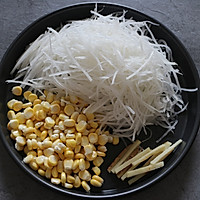 干贝萝卜猪肚汤的做法图解3