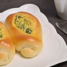 【蒜香咸面包】——COUSS CM-1200厨师机出品