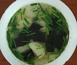 土豆紫菜汤的做法