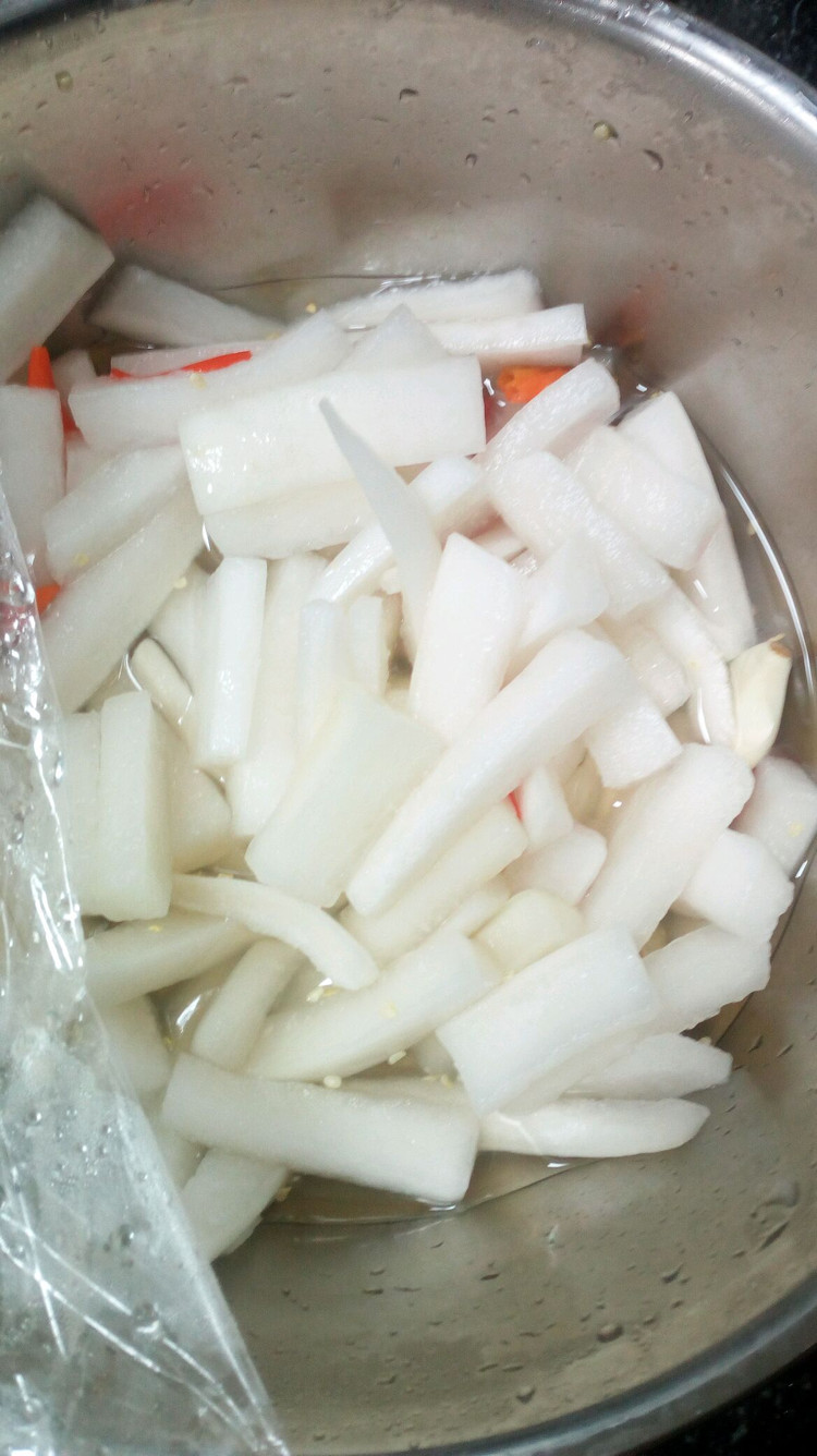 腌白萝卜的做法