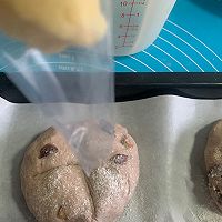 #蛋趣体验#墨西哥酱全麦红酒果仁面包的做法图解11