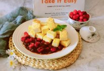 #莓语健康日记#莓汁豆腐的做法