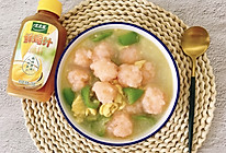 #太太乐鲜鸡汁玩转健康快手菜#丝瓜虾滑汤的做法