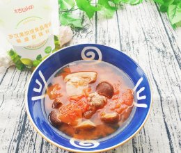 #太古烘焙糖 甜蜜轻生活# 西红柿香菇蹄髈汤的做法
