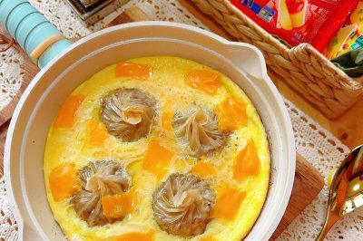 早午餐Brunch-芝士烧卖烘蛋