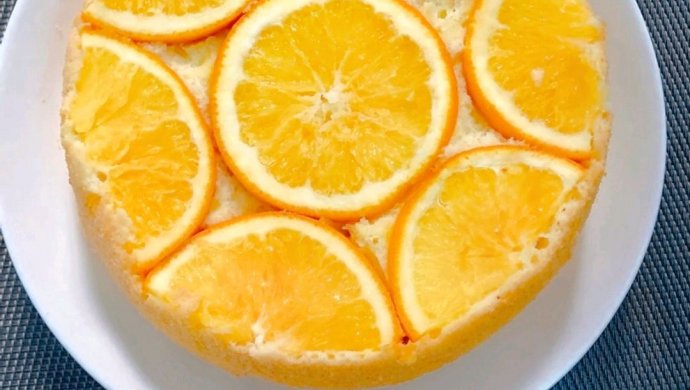 心想事|满满橙子的戚风蛋糕