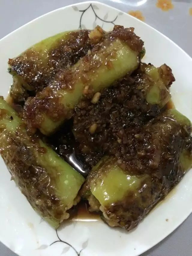 虎皮尖椒（尖椒灌肉馅）的做法