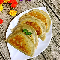 酸菜猪油渣馅饼的做法图解17