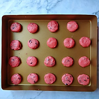 比趣多多还好吃的红丝绒趣多多莓果曲奇饼干的做法图解10