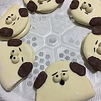 卡通狗狗馒头的做法图解10
