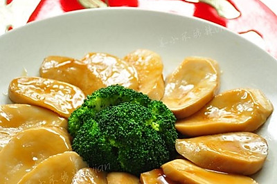 年夜菜预预热--鲍汁菇片
