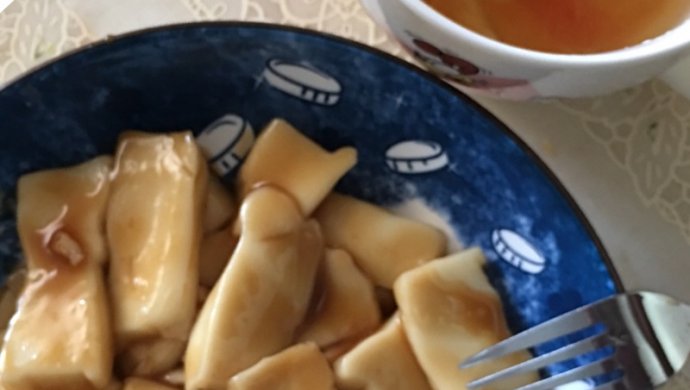 红糖炒白粿
