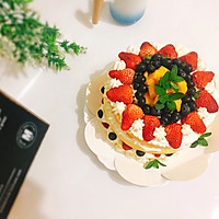 #精品菜谱挑战赛#鲜果裸蛋糕（最简易的奶油水果蛋糕）的做法图解28