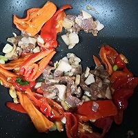 肉片炒花菜的做法图解6