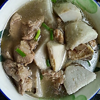 清爽的芋头炖排骨的做法图解10