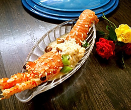 玫瑰龙虾泡饭的做法