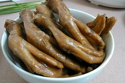 卤水鸭掌
