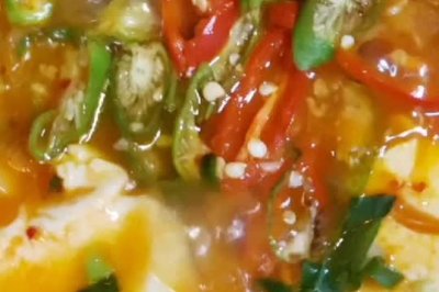 一煲温暖全身的汤菜～金枪鱼泡菜豆腐汤