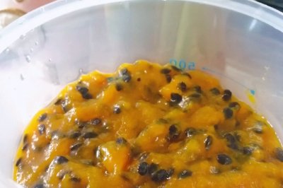 百香果芒果酱