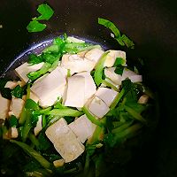 小白菜豆腐汤的做法图解9