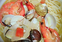 海鲜咖喱意面的做法