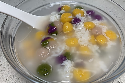 五彩小汤圆