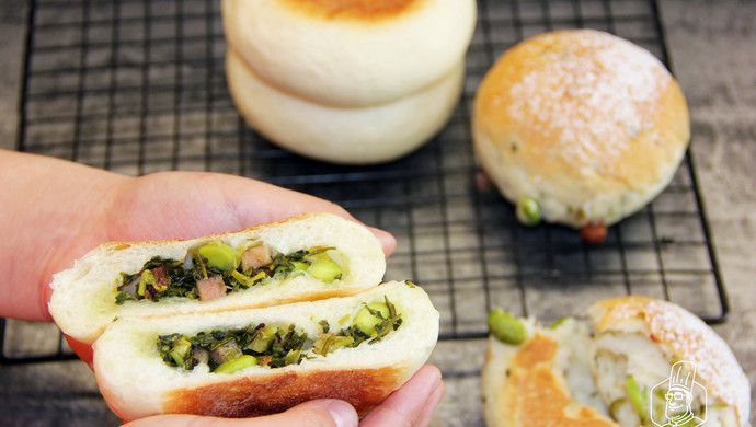 春日野菜包，踏青赏花必备的美味