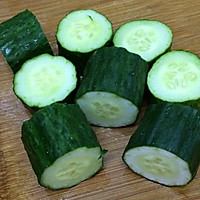 肉末酿黄瓜的做法图解6
