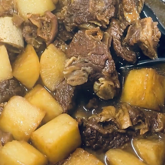 土豆牛肉的做法
